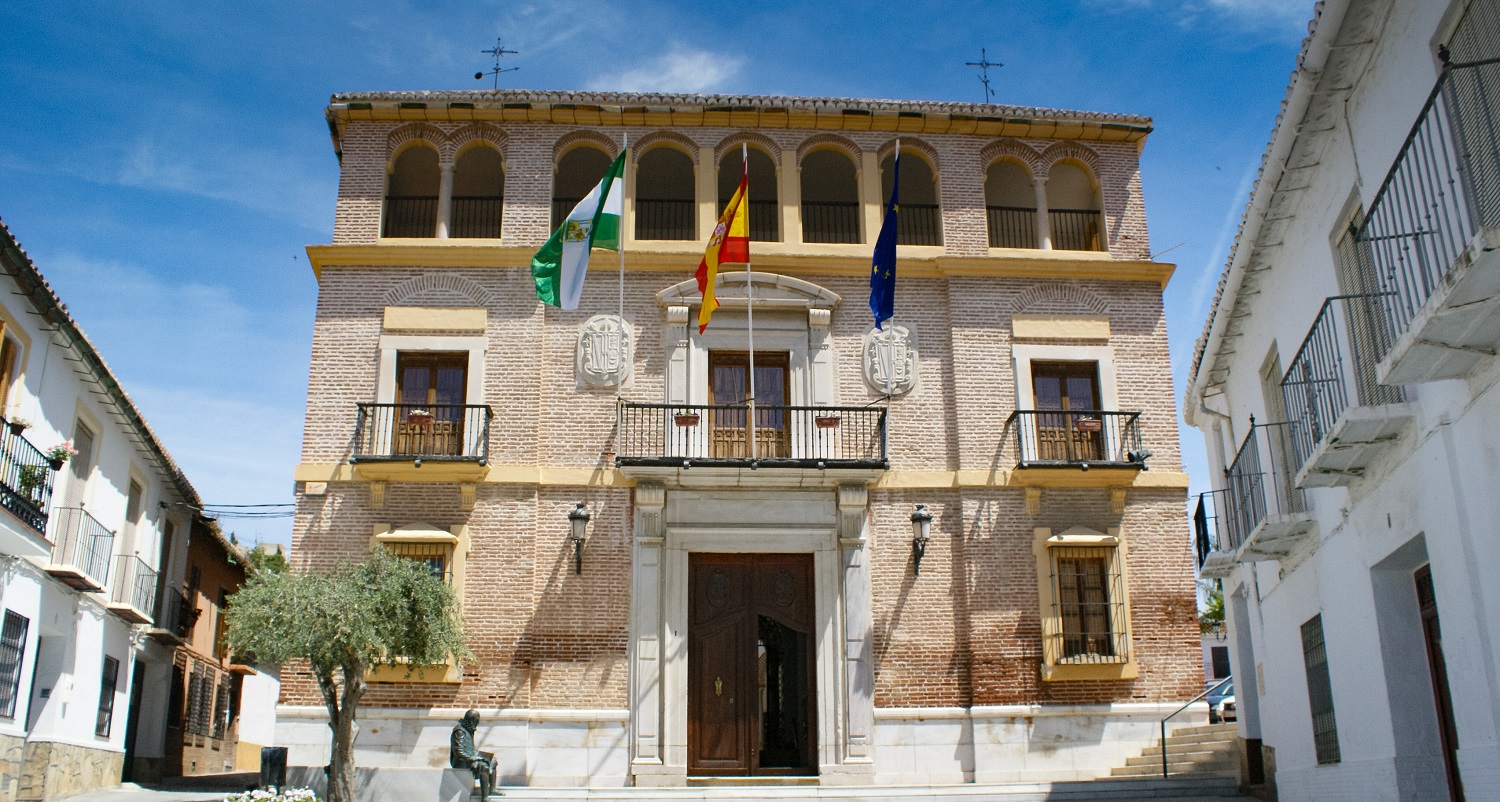 Front of Palacio de Beniel in Velez-Malaga