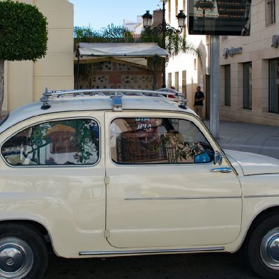 Parking in Velez, Fiat 500