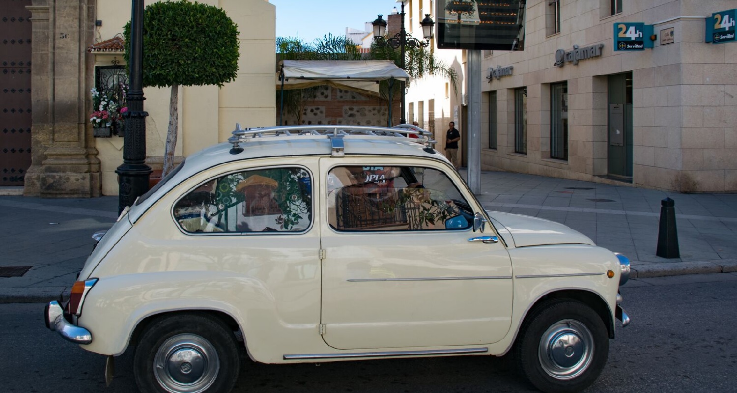 Parking in Velez, Fiat 500