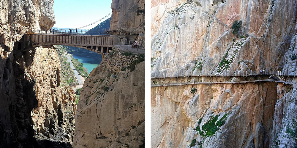 caminito del rey collage andalucia