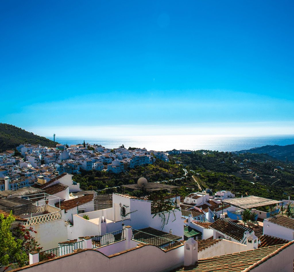 View Over Frigliana Andalucia