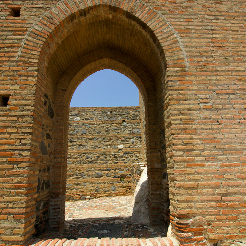 La Fortaleza Velez Malaga archway