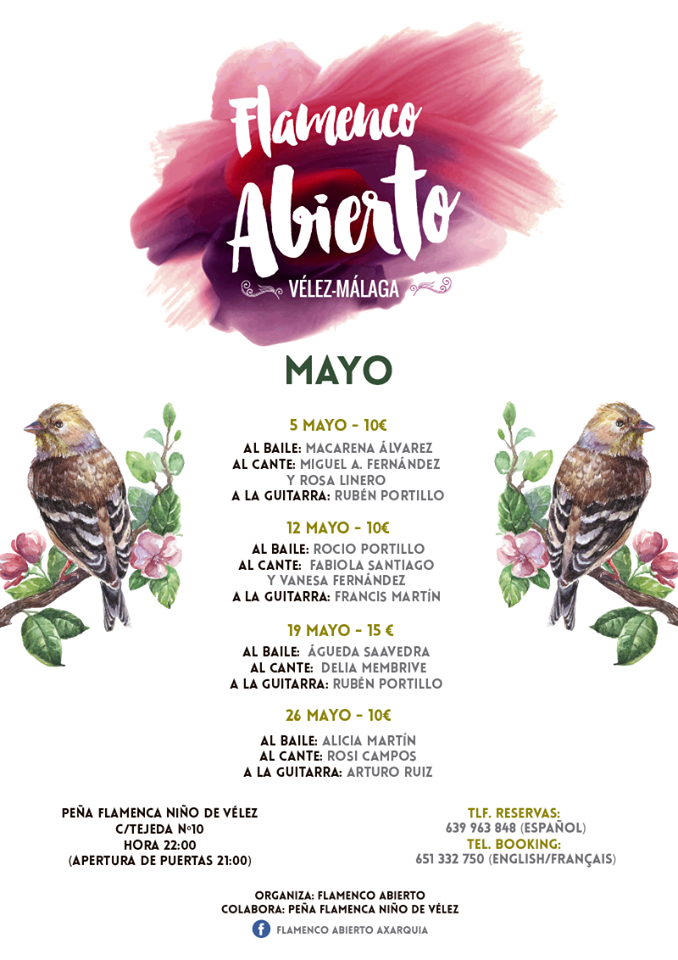 may flamenco schedule velez