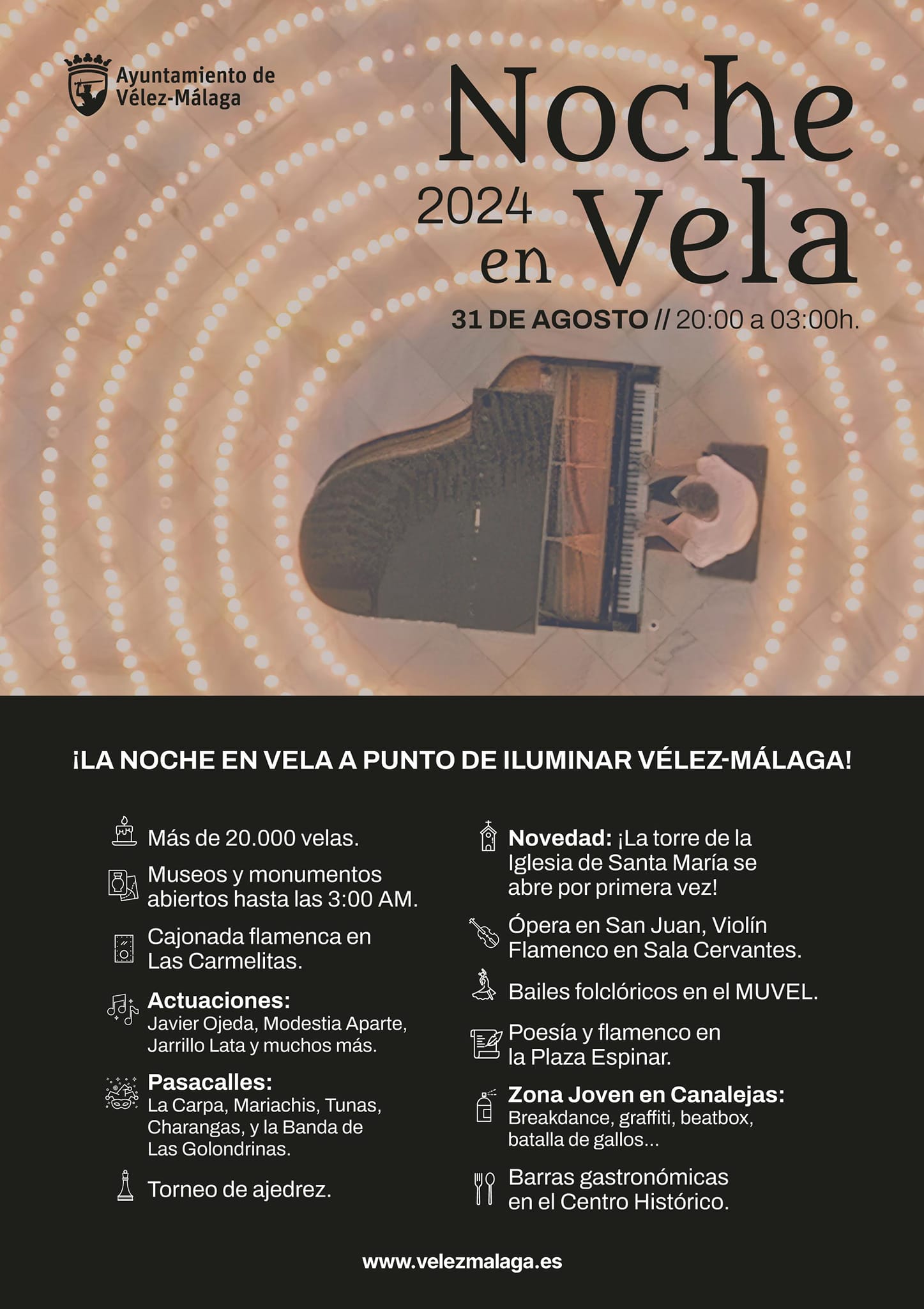 noche en blanca, Velez-Malaga 2024