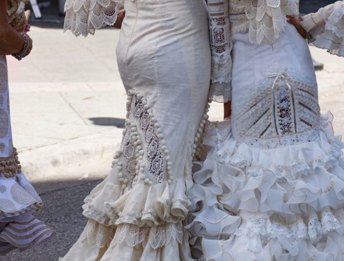 flamenco dresses at velez feria