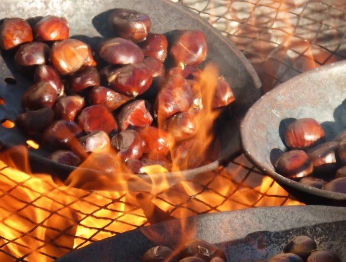 roasting chestnuts in the axarquia