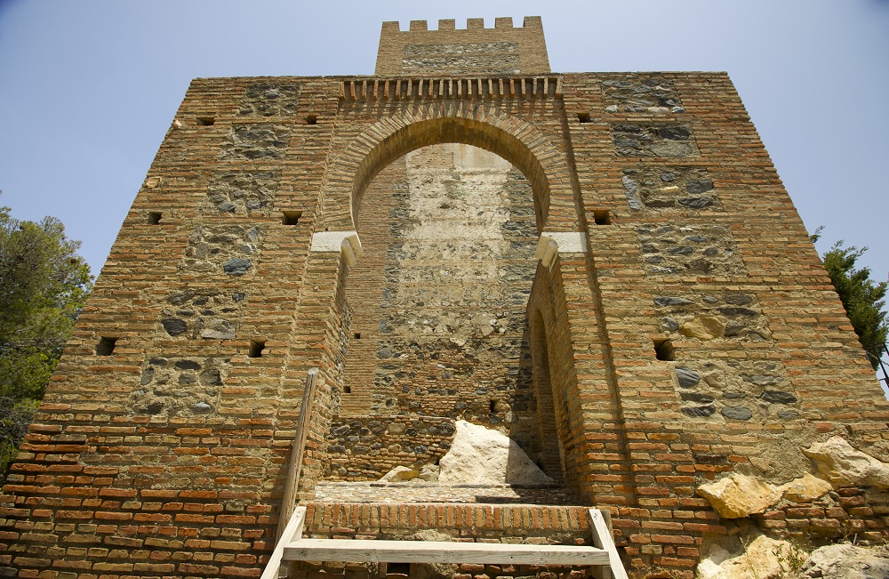 Moorish keyhole entrance, La Fortaleza, Velez-Malaga