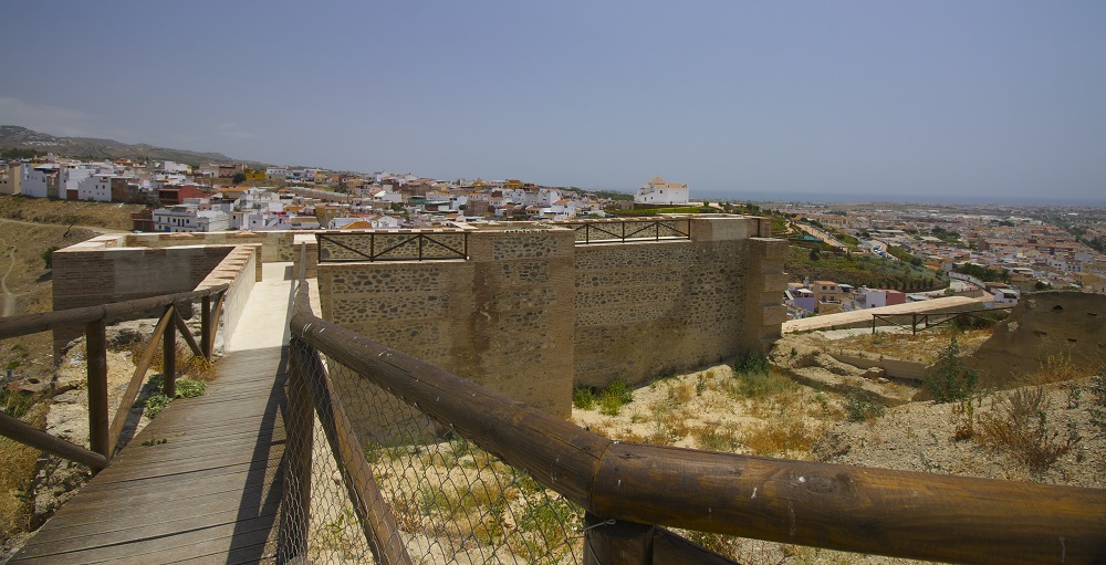 Walls of the Fort of Velez-Malaga