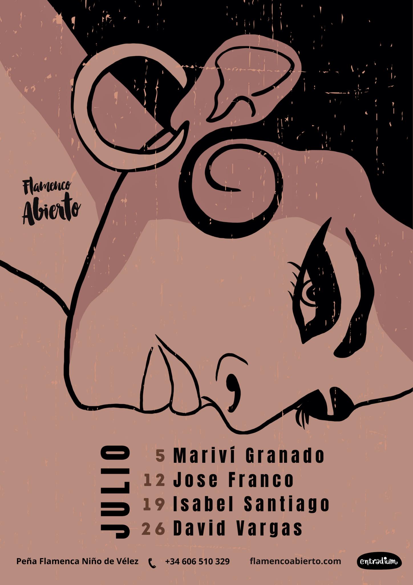flamenco abierto poster july