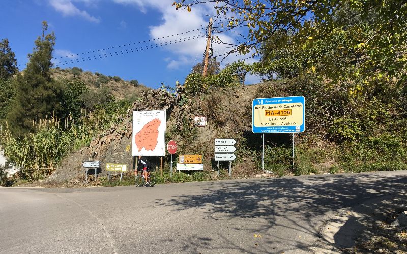 Cycling in the Axarquia