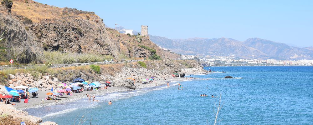 Playa Calaciete, costa de Torrox