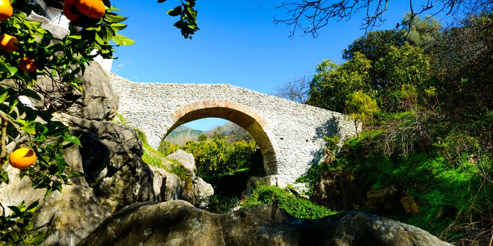 Moorish Bridge in Salares