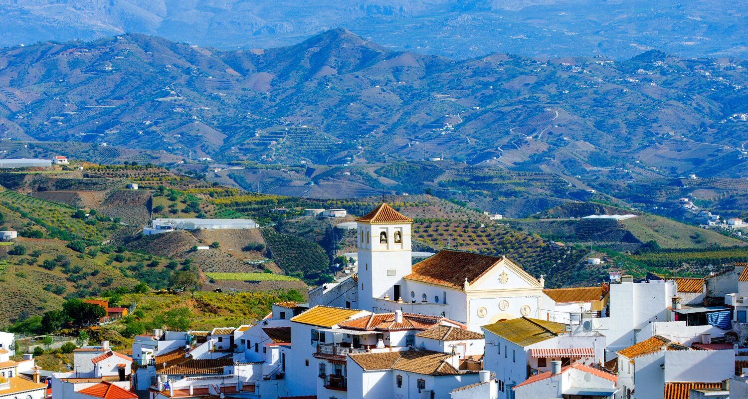 View of Iznate, Axarquia