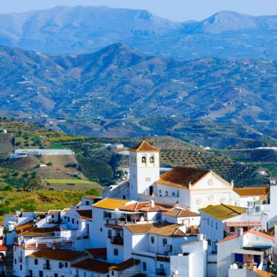 View of Iznate, Axarquia