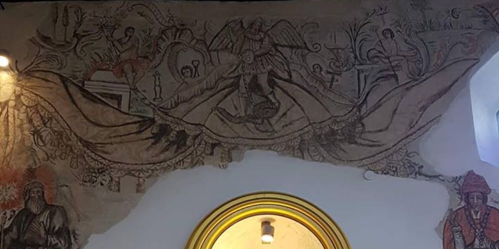 Mural in Canillas de Aceituno Church