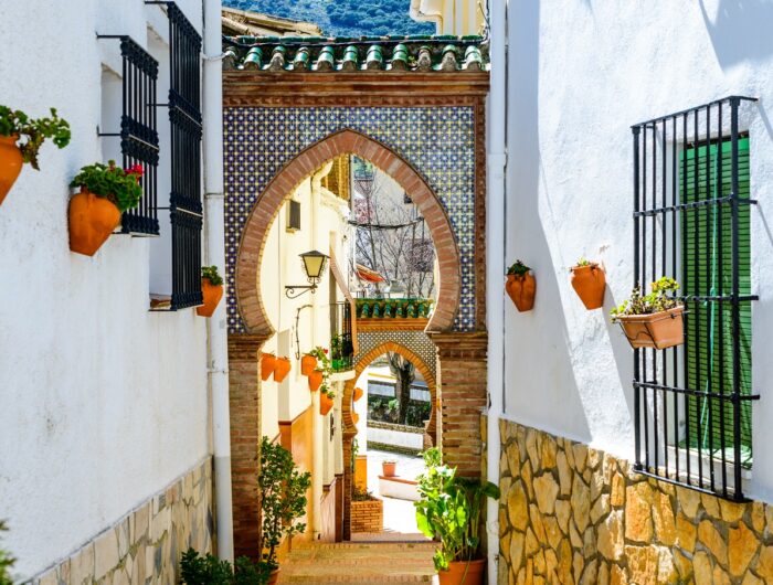 Alfarnate, Moorish Style Arches