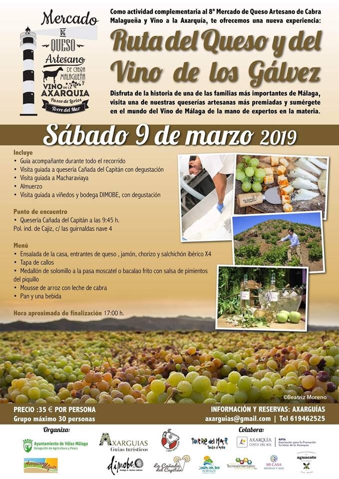 Ruta del Queso y del Vino de la Axarquia