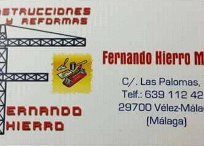 Fernando Hierro Construccion