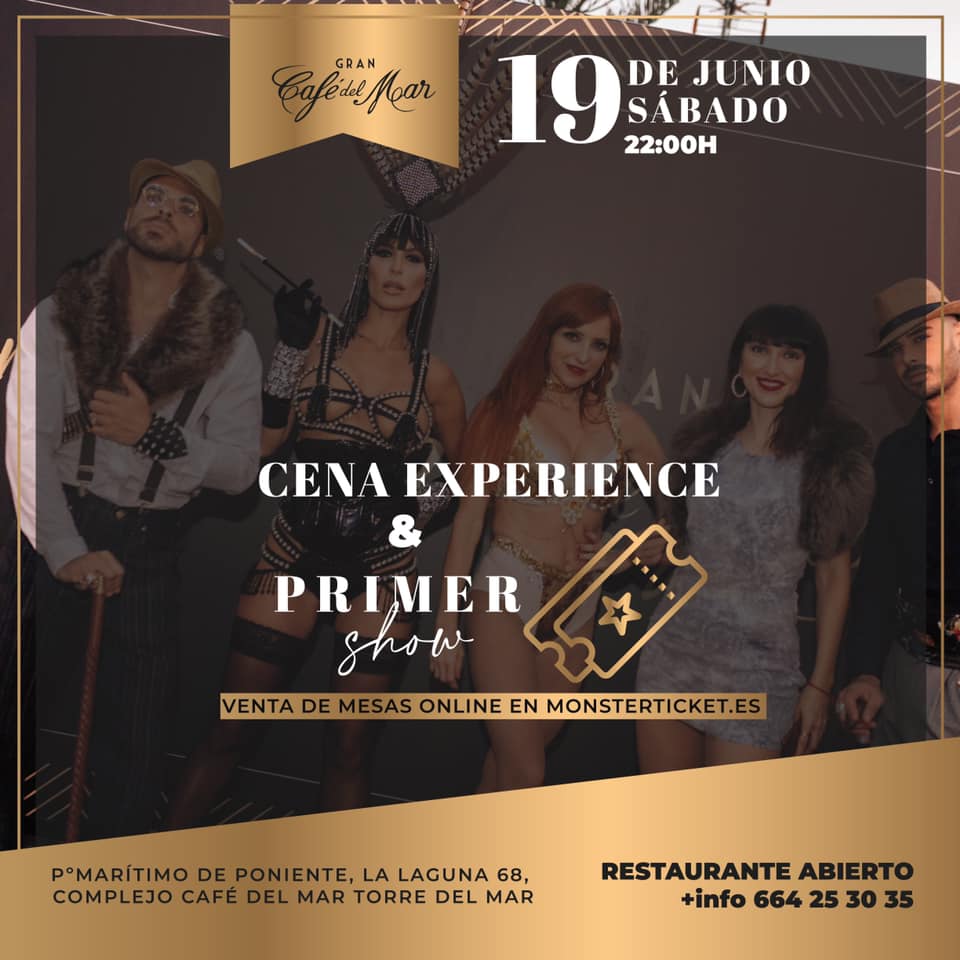 Cafe del Mar Cena y Show