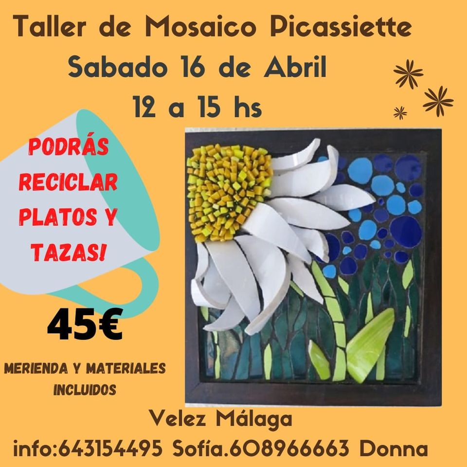 Mosaic workshop in Velez-Malaga