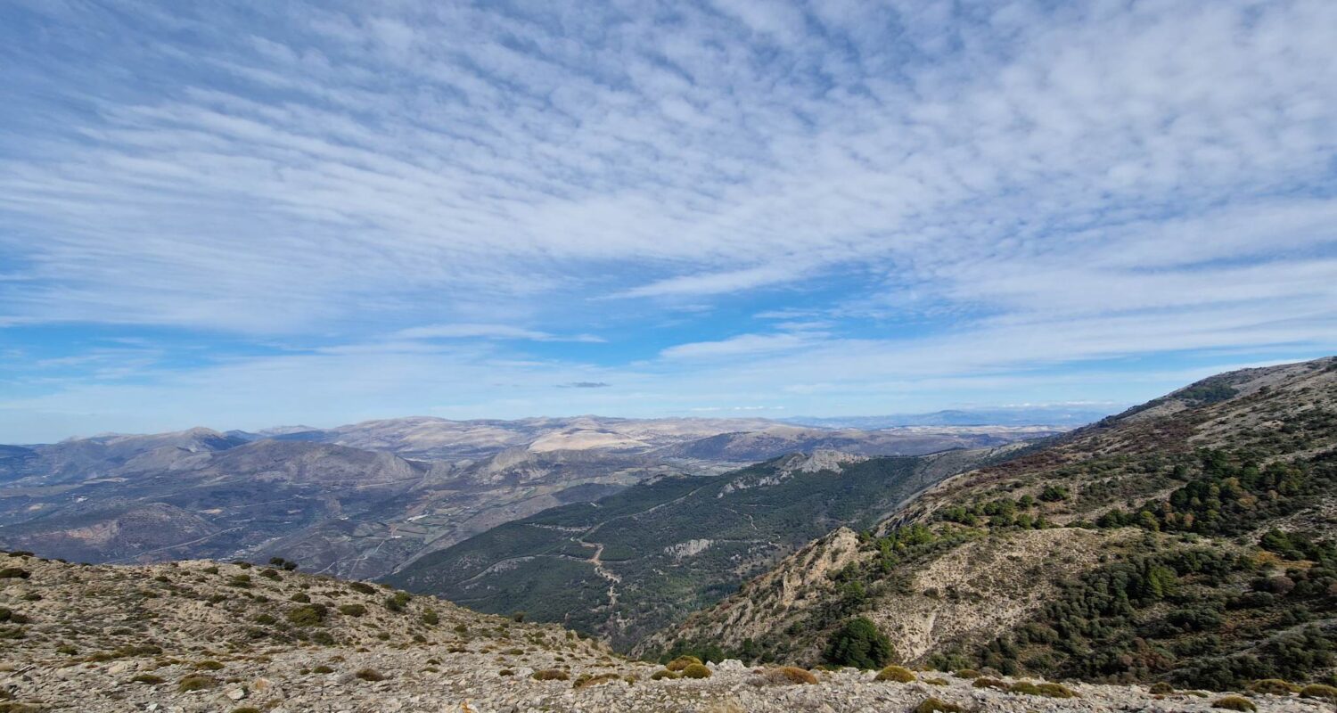 views of the axarquia from la torrecilla