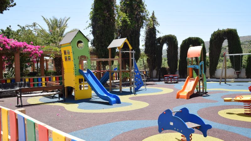 Childrens playarea in Benamargosa